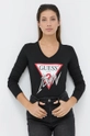 Guess - Longsleeve czarny