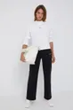 Calvin Klein Jeans Longsleeve bawełniany J20J216773.4890 biały