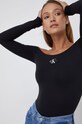 Calvin Klein Jeans Longsleeve J20J216779.4890 czarny J20J216779.4890