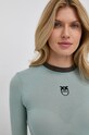 Pinko - Longsleeve zielony 1G16NK.Y7D2