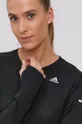 чёрный Лонгслив adidas Performance