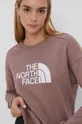 różowy The North Face Bluza bawełniana