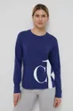 mornarsko plava Gornji dio pidžame - majica dugih rukava Calvin Klein Underwear Ženski
