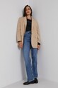 Бавовняний лонгслів United Colors of Benetton 3GA2E16G0.100 чорний AA00