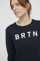 μαύρο Βαμβακερό πουκάμισο με μακριά μανίκια Burton
