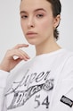 Superdry Longsleeve bawełniany biały W6011190A.01C