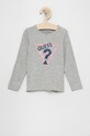 Παιδικό μακρυμάνικο Guess στάμπα γκρί K1YI09.K6YW1