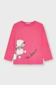 Detské tričko s dlhým rukávom Mayoral ružová