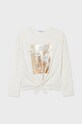 Detské tričko s dlhým rukávom Mayoral 7087.8D.Junior béžová AW21