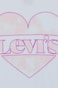 Dětské tričko s dlouhým rukávem Levi's 3ED490.NEW.G bílá AW21