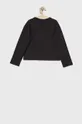 Detská bavlnená košeľa s dlhým rukávom Champion 404233 čierna