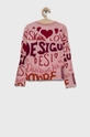 Desigual Longsleeve dziecięcy 21WGTK18 95 % Bawełna, 5 % Elastan, Wskazówki pielęgnacyjne:  nie prać chemicznie, prać w pralce w temperaturze 30 stopni, nie suszyć w suszarce bębnowej, nie wybielać, prasować w średniej temperaturze