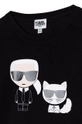 Karl Lagerfeld - Longsleeve dziecięcy Z15323.156.162 47 % Bawełna, 7 % Elastan, 46 % Modal