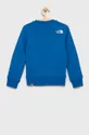 The North Face Bluza bawełniana dziecięca niebieski