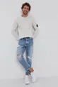 Calvin Klein Jeans hosszú ujjú bézs