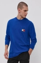 niebieski Tommy Jeans Longsleeve DM0DM10933.4890