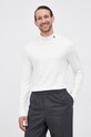 Polo Ralph Lauren - Бавовняний лонгслів regular бежевий 710849518003