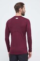 Oblečenie Tréningové tričko s dlhým rukávom Under Armour 1361506 burgundské