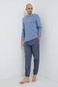Calvin Klein Underwear Longsleeve stalowy niebieski