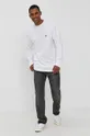 Vans Longsleeve bawełniany biały