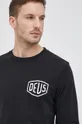 μαύρο Βαμβακερό πουκάμισο με μακριά μανίκια Deus Ex Machina
