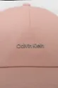 Čiapka Calvin Klein ružová