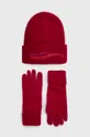 ροζ Σκούφος και γάντια Desigual Γυναικεία