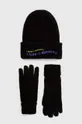 crna Kapa i rukavice Desigual Ženski