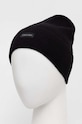 Calvin Klein Czapka z domieszką wełny K60K608519.4890 czarny AW21