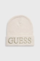 biały Guess Czapka z domieszką wełny AW8728.WOL01 Damski