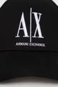 Armani Exchange czapka czarny