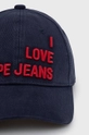 Čiapka Pepe Jeans tmavomodrá