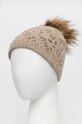 Granadilla Czapka z domieszką wełny z domieszką wełny beżowy JG5657.J31