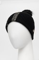 Čiapka s prímesou vlny Granadilla s prímesou vlny čierna JG5633.J01