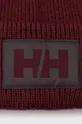 Helly Hansen czapka HH BOX BEANIE bordowy