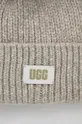 UGG wool blend beanie 78% Acrylic, 17% Nylon, 5% Wool