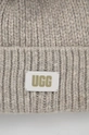 UGG wool blend beanie 78% Acrylic, 17% Nylon, 5% Wool