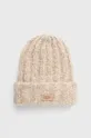 бежевый Шапка с примесью шерсти UGG Boucle Chunky Cuff Beanie Женский