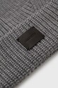 Doplňky AllSaints Čepice z vlněné směsi AS100732 šedá