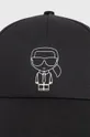 Καπέλο Karl Lagerfeld  Φόδρα: 100% Βαμβάκι Κύριο υλικό: 60% Βαμβάκι, 40% Πολυεστέρας