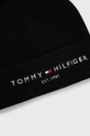 Čiapka Tommy Hilfiger  52% Bavlna, 48% Vlna