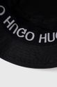 čierna Klobúk Hugo