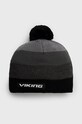 Шерстяная шапка Viking шерсть серый 210.23.8909