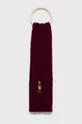 бордо Шапка та шарф з домішкою вовни Polo Ralph Lauren