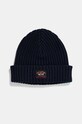 Шерстяна шапка і шарф Paul&Shark KITXMAS темно-синій AW24