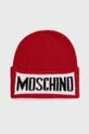 crvena Kapa s dodatkom vune Moschino Muški