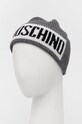 Шерстяная шапка Moschino M5540.60077 серый AW24