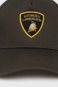 LAMBORGHINI Czapka bawełniana szary