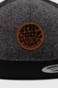 Rip Curl czapka z daszkiem z domieszką wełny szary
