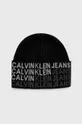 czarny Calvin Klein Jeans Czapka Męski